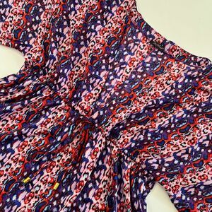 Baby Phat Womens Purple And Red Blouse, Baby Phat XL Flowy Blouse, Baby Phat 267